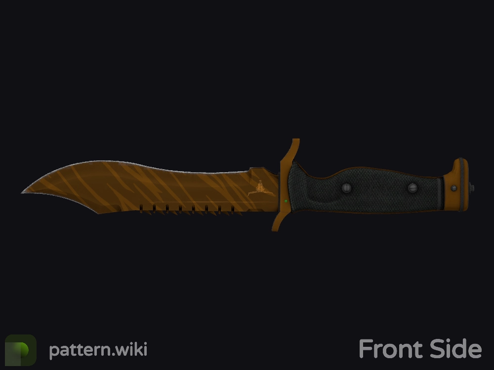 Bowie Knife Tiger Tooth seed 181