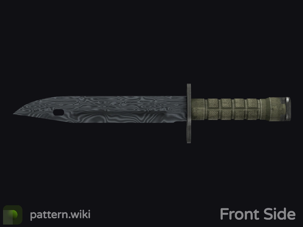 Bayonet Damascus Steel seed 406