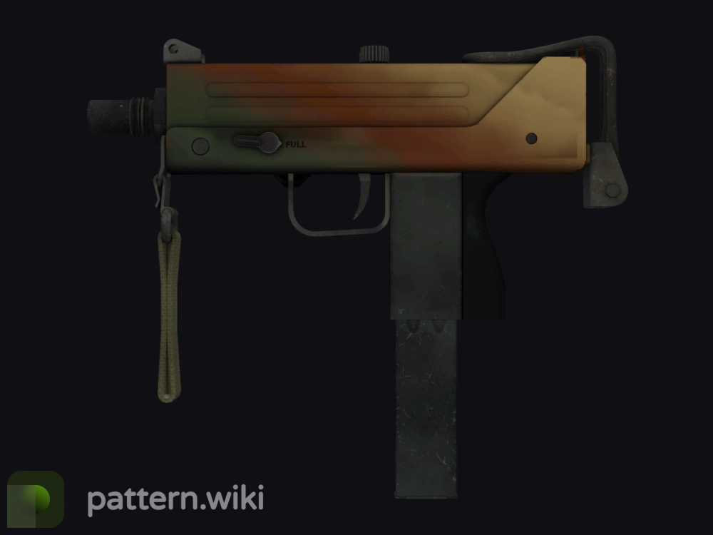 MAC-10 Amber Fade seed 471