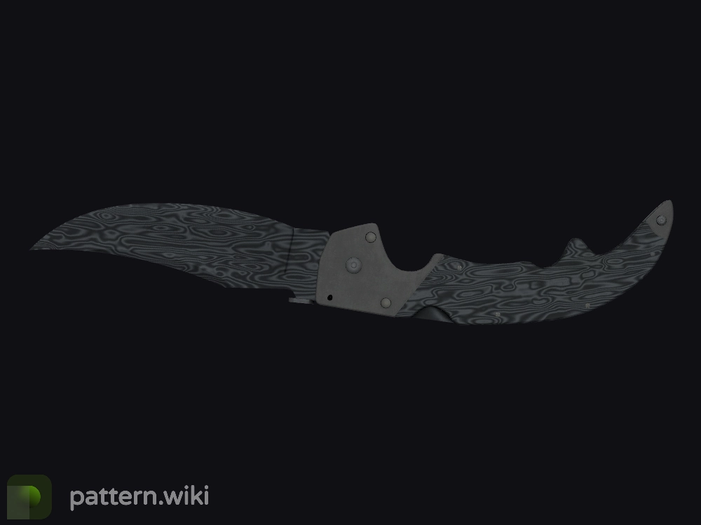 Falchion Knife Damascus Steel seed 72