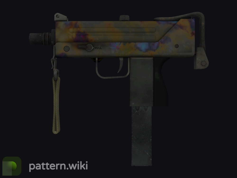 MAC-10 Case Hardened seed 14