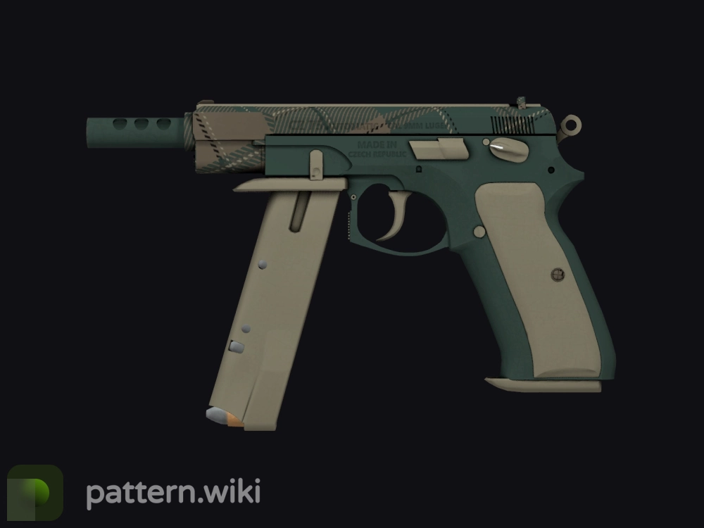 CZ75-Auto Green Plaid seed 447