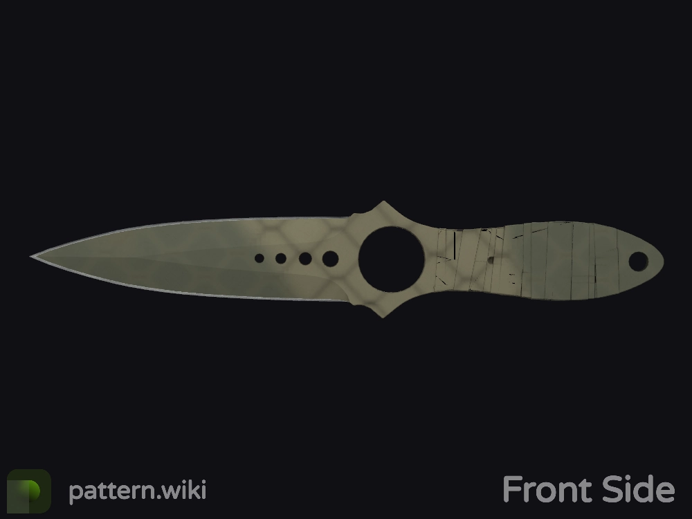 Skeleton Knife Safari Mesh seed 609