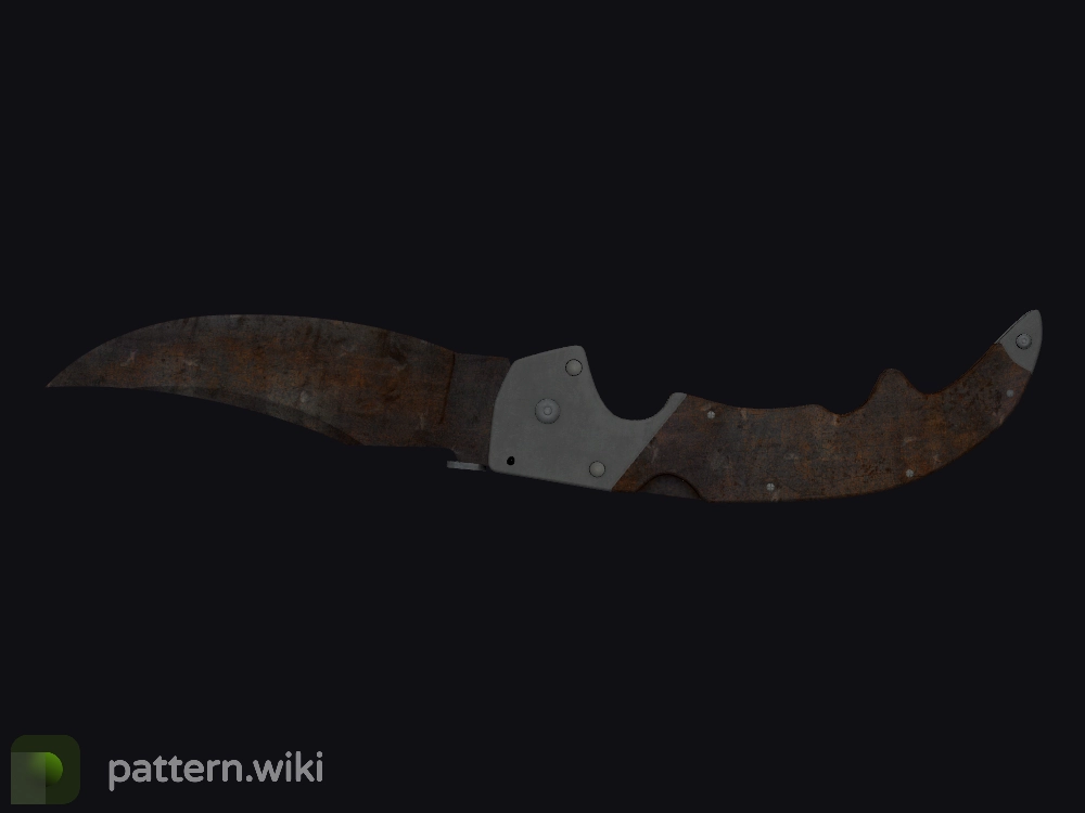 Falchion Knife Rust Coat seed 820