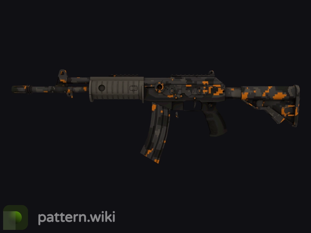 Galil AR Orange DDPAT seed 831