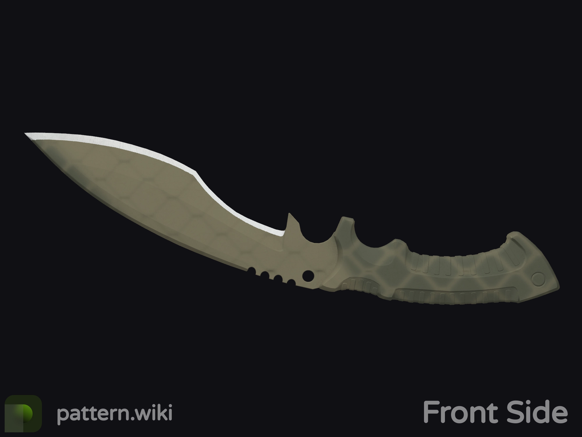 Kukri Knife Safari Mesh seed 627