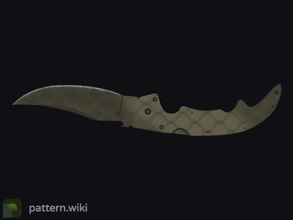 Falchion Knife Safari Mesh seed 26