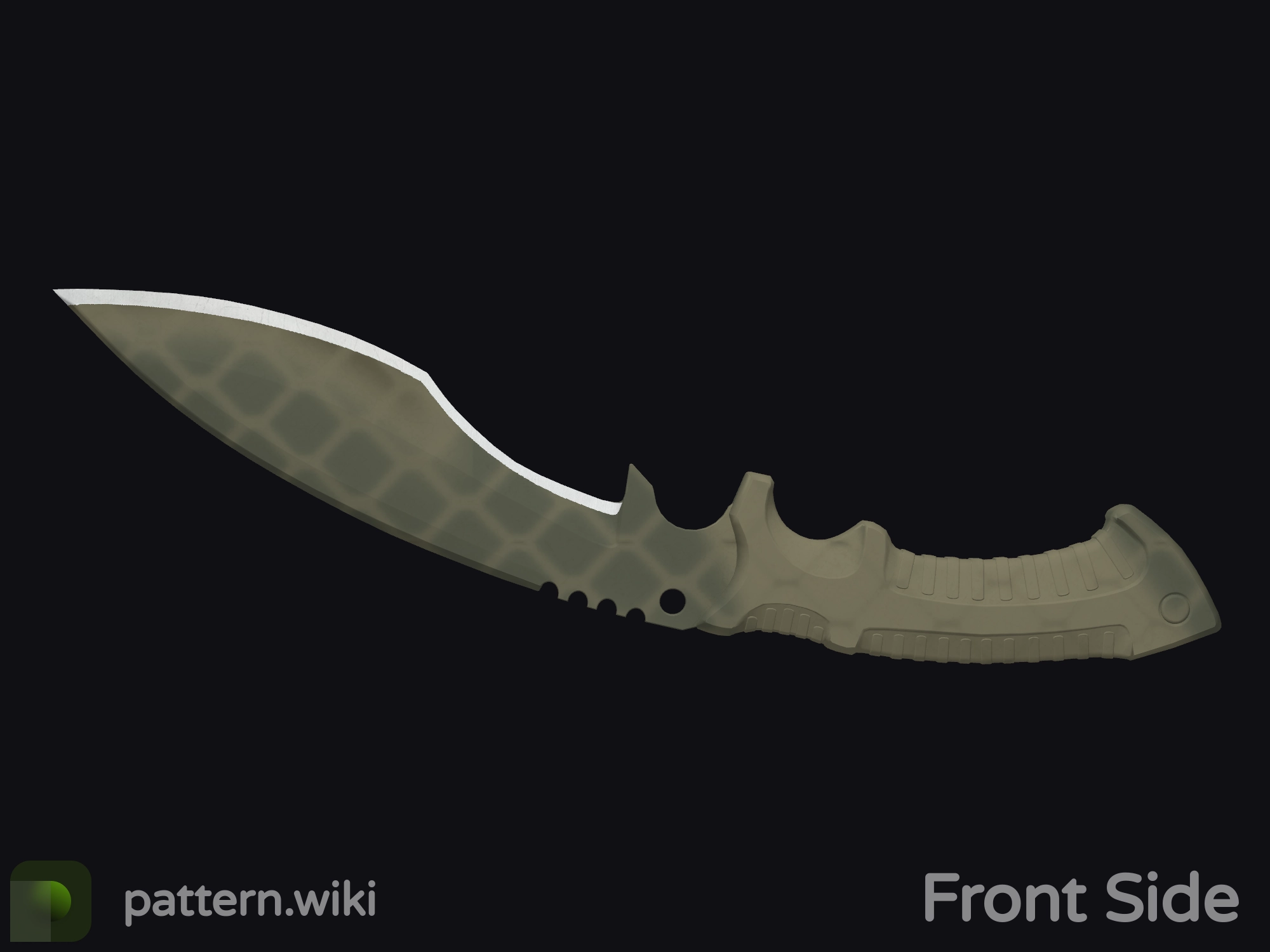 Kukri Knife Safari Mesh seed 732