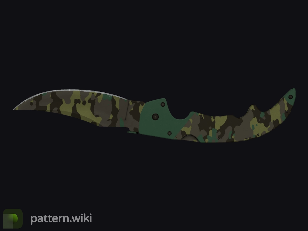 Falchion Knife Boreal Forest seed 804