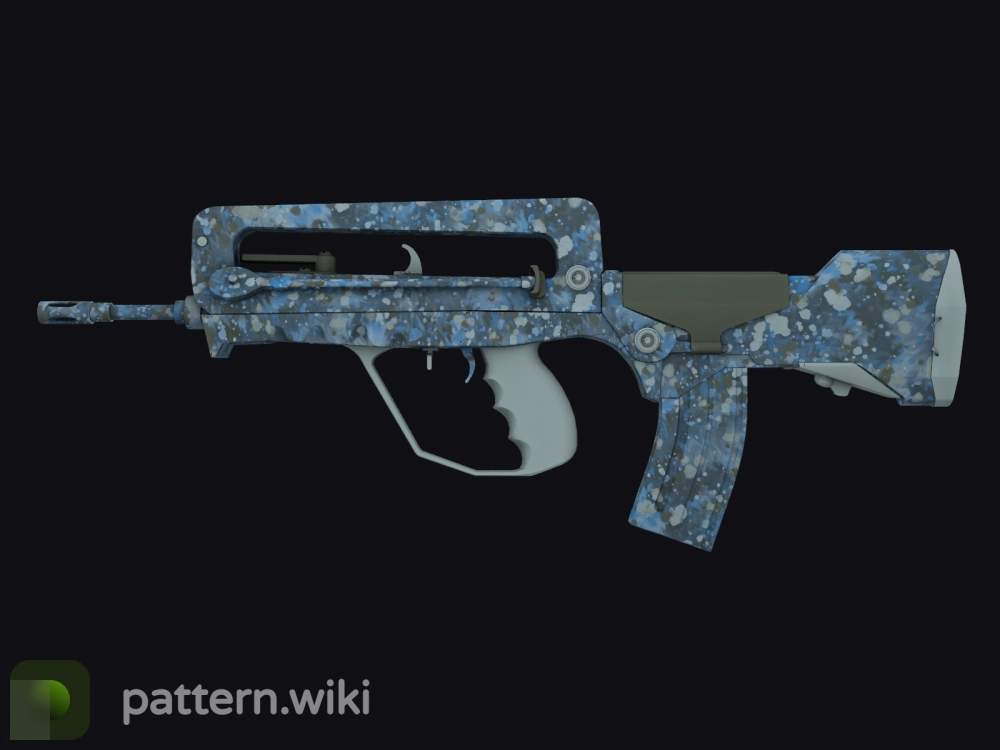 FAMAS Cyanospatter seed 494