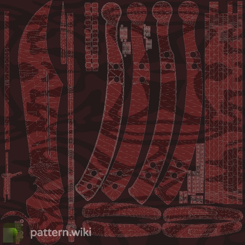 Butterfly Knife Slaughter seed 763 pattern template