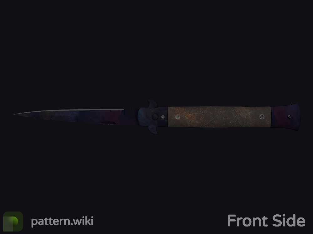 Stiletto Knife Doppler seed 106