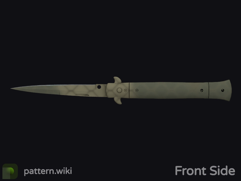 Stiletto Knife Safari Mesh seed 949