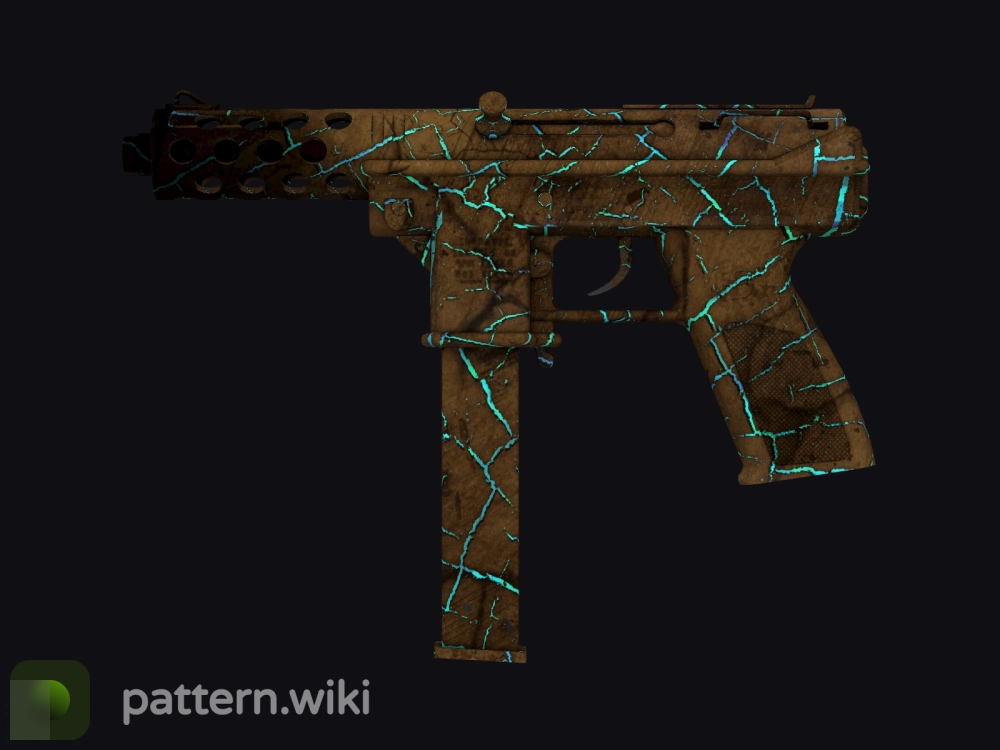 Tec-9 Cracked Opal seed 724