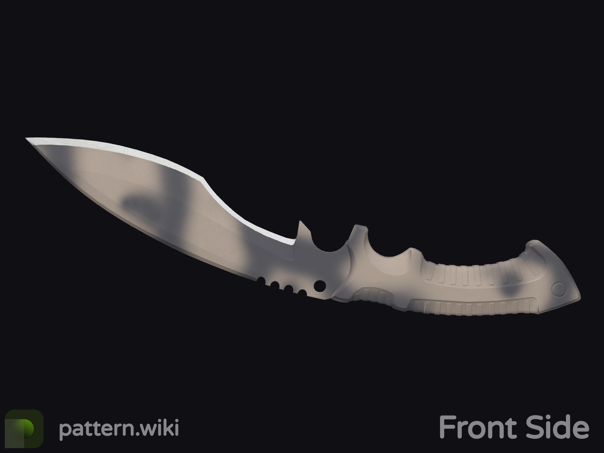 Kukri Knife Scorched seed 279