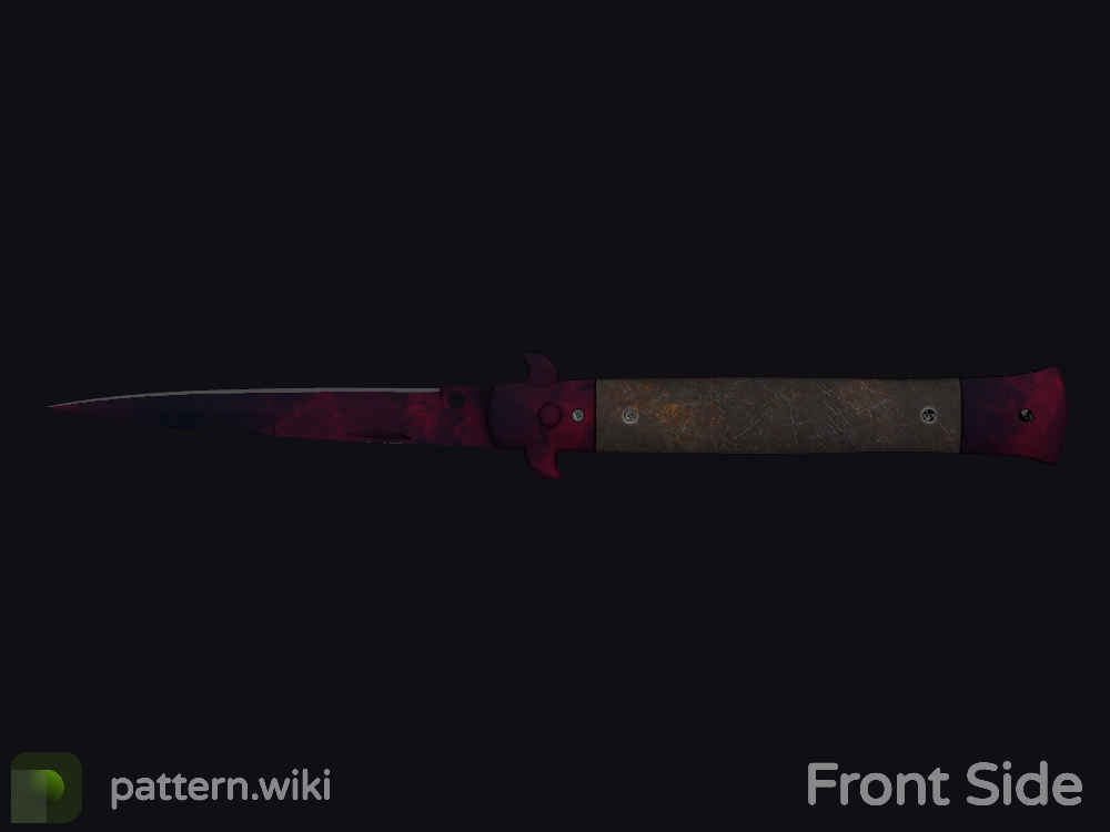 Stiletto Knife Doppler seed 360