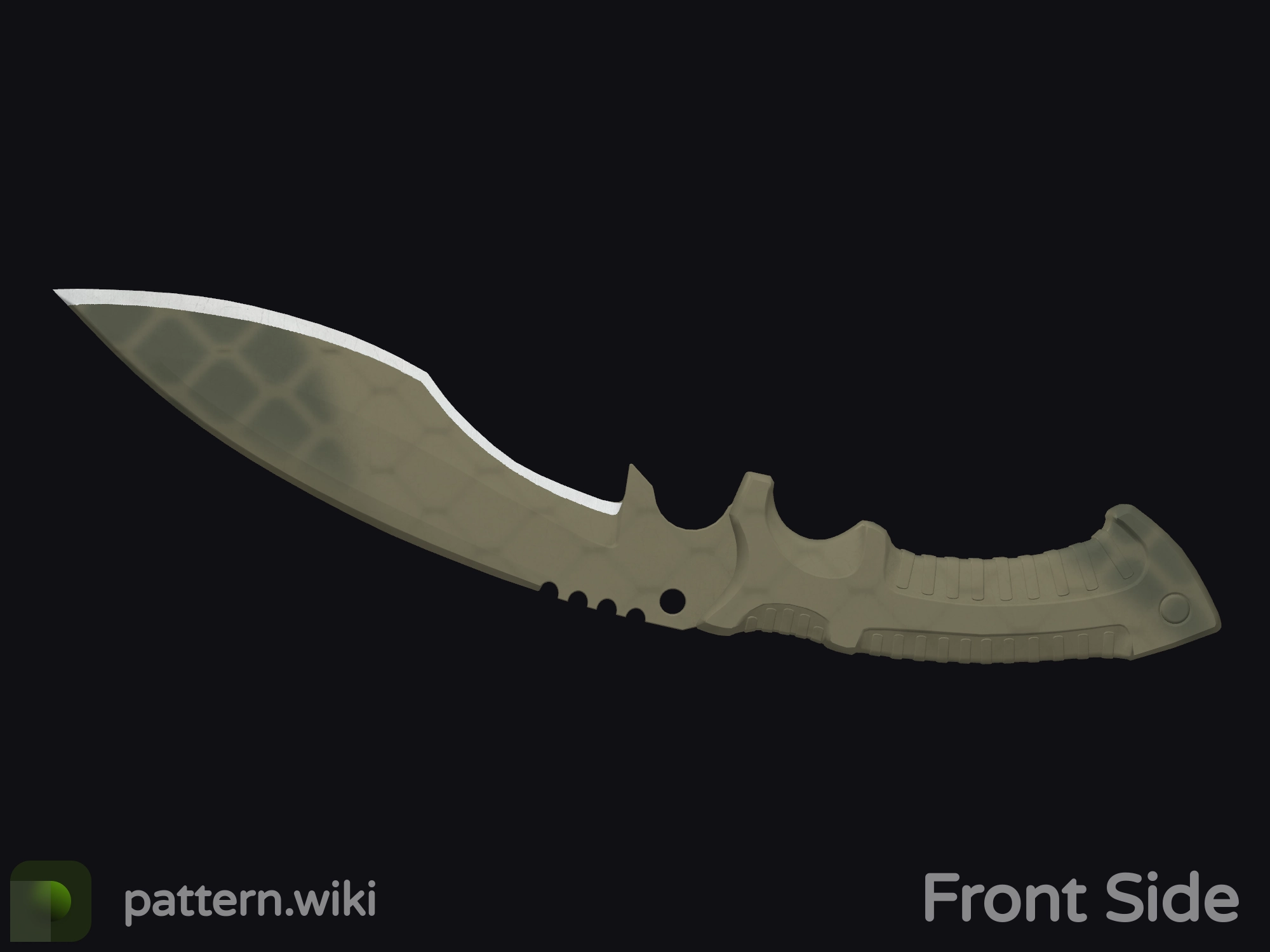 Kukri Knife Safari Mesh seed 879