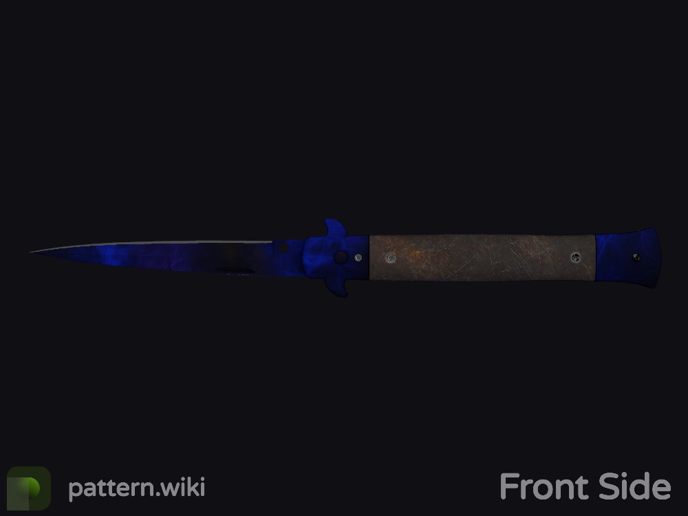 Stiletto Knife Doppler seed 652