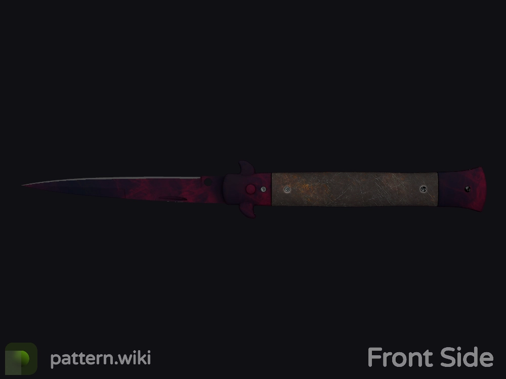 Stiletto Knife Doppler seed 42