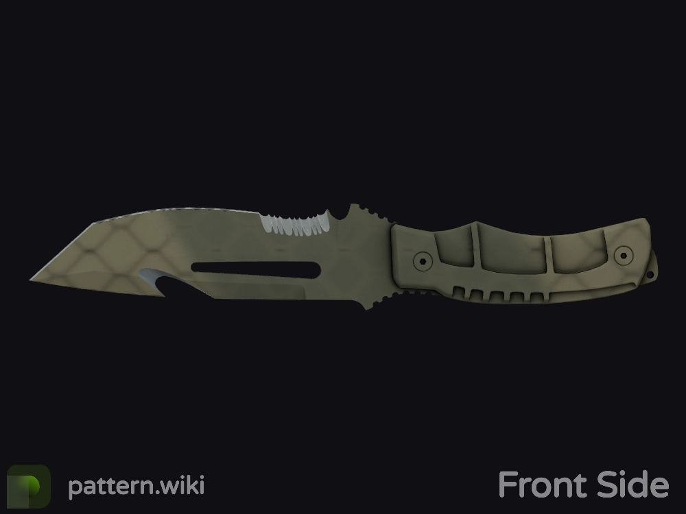 Survival Knife Safari Mesh seed 828