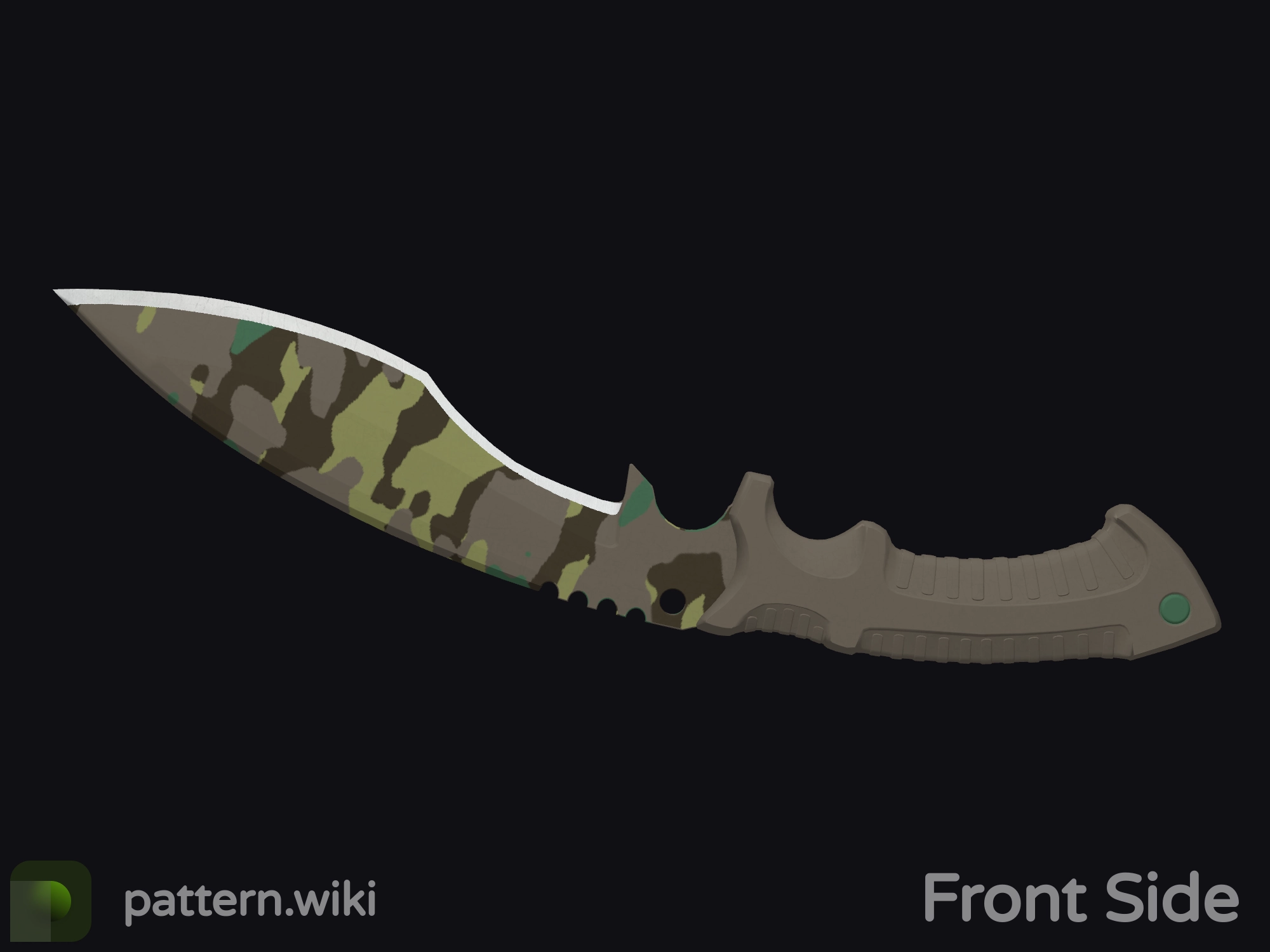 Kukri Knife Boreal Forest seed 405