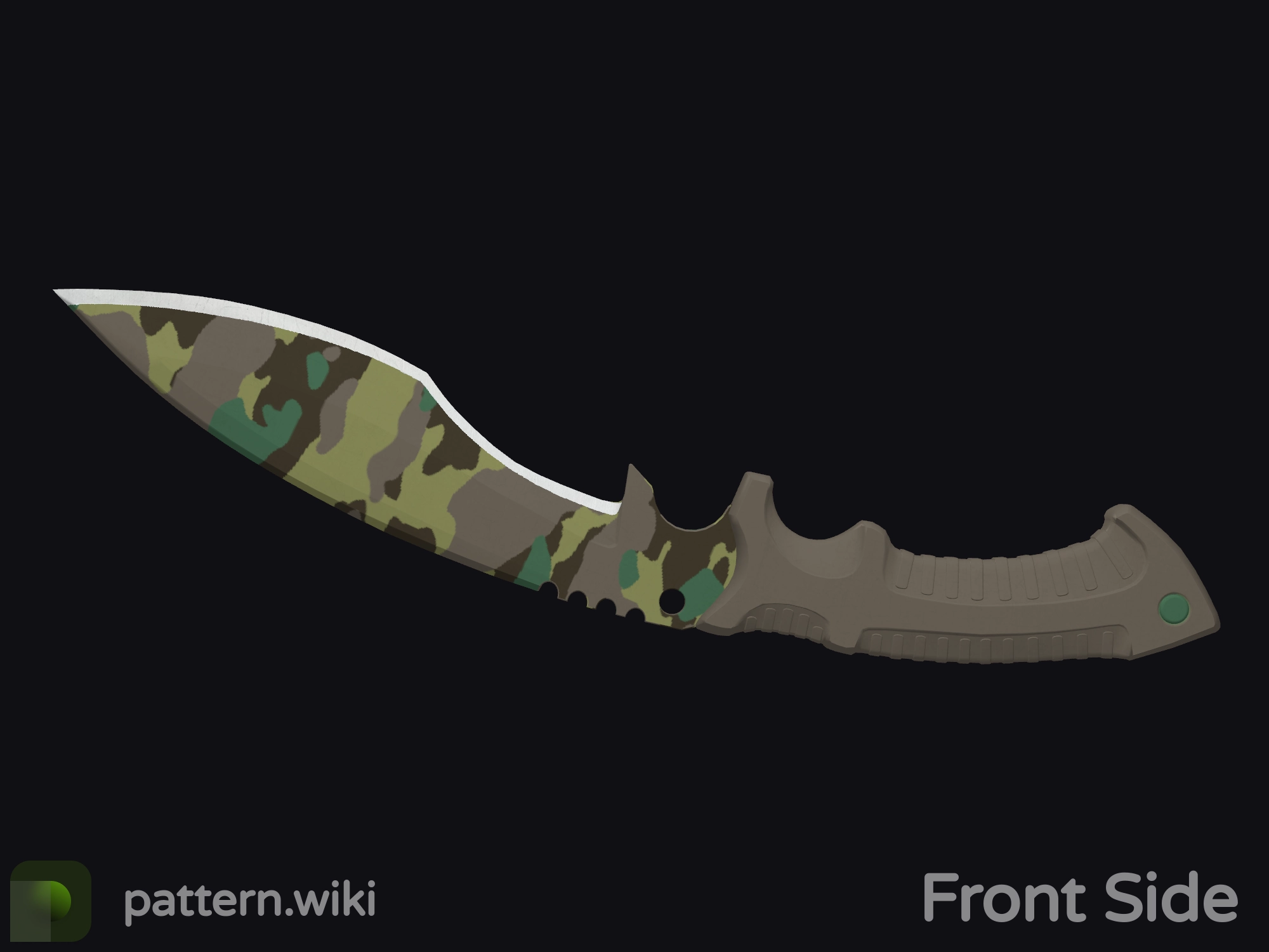 Kukri Knife Boreal Forest seed 391