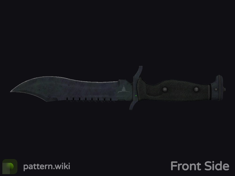 Bowie Knife Blue Steel seed 456