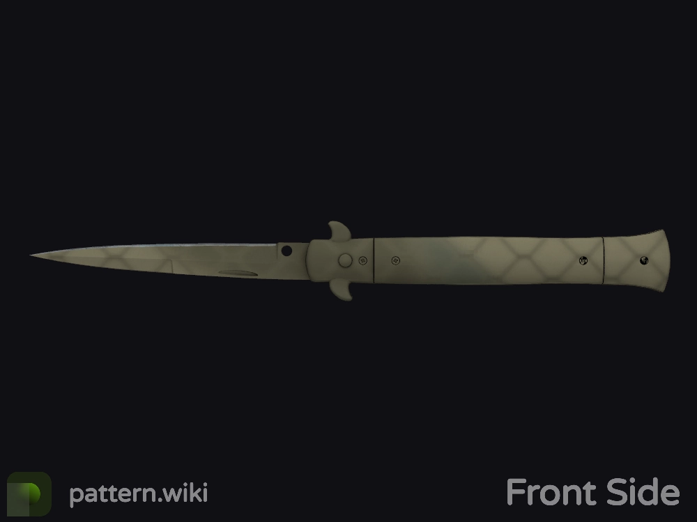 Stiletto Knife Safari Mesh seed 431