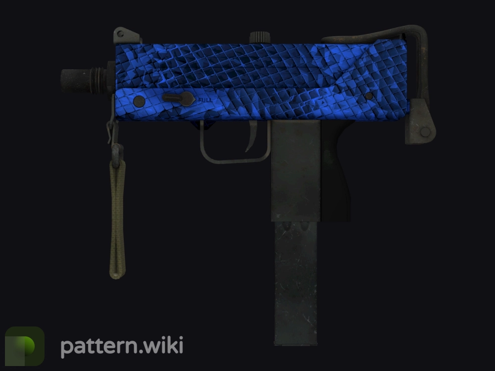 MAC-10 Lapis Gator seed 643