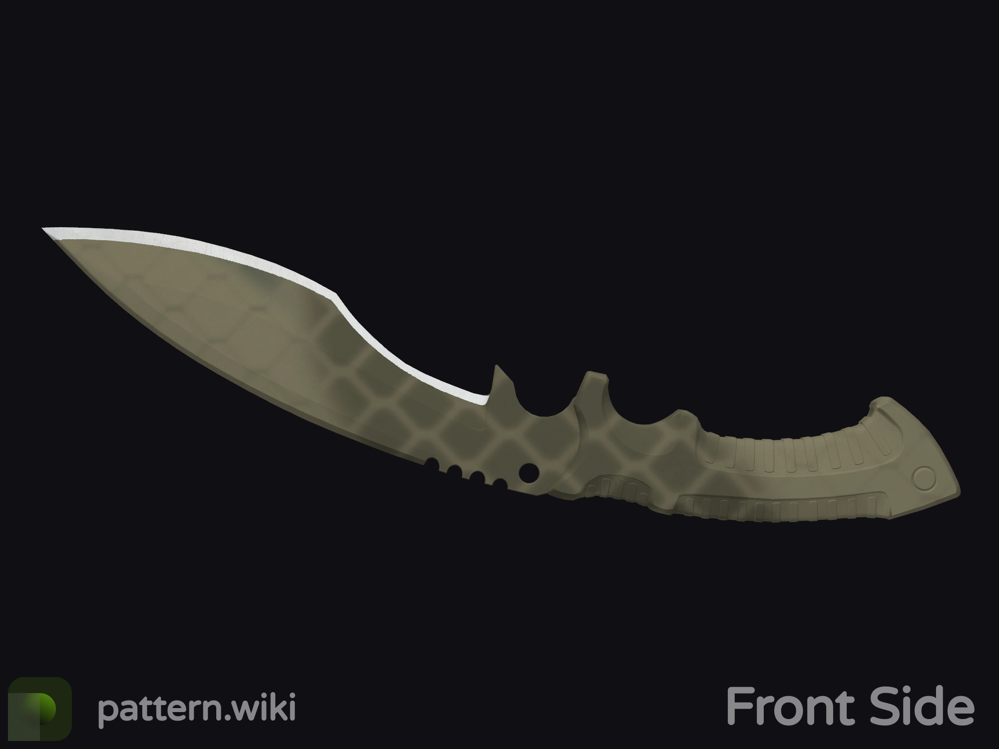 Kukri Knife Safari Mesh seed 654