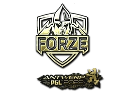 Sticker forZe eSports (Gold) | Antwerp 2022 preview