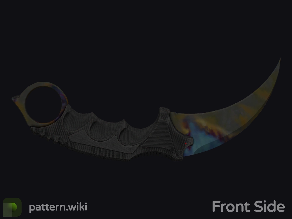 Karambit Case Hardened seed 642