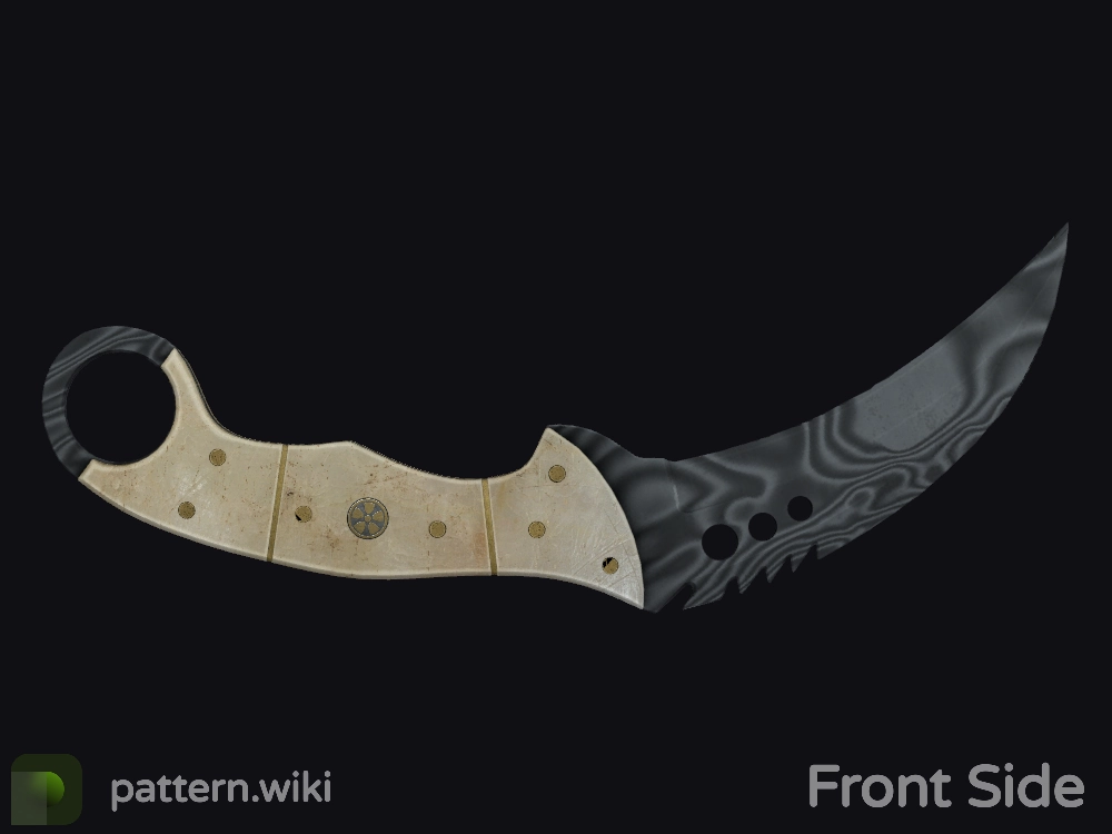 Talon Knife Damascus Steel seed 234