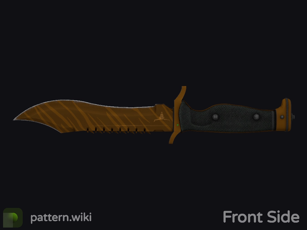 Bowie Knife Tiger Tooth seed 865