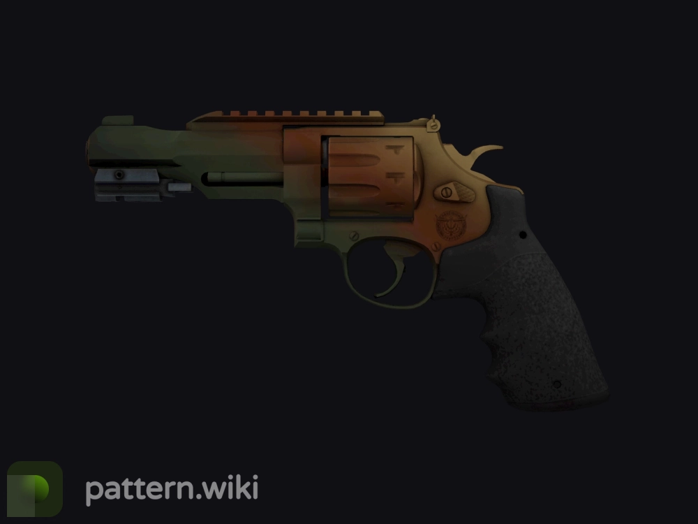 R8 Revolver Amber Fade seed 30