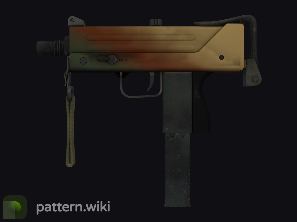 MAC-10 Amber Fade seed 417