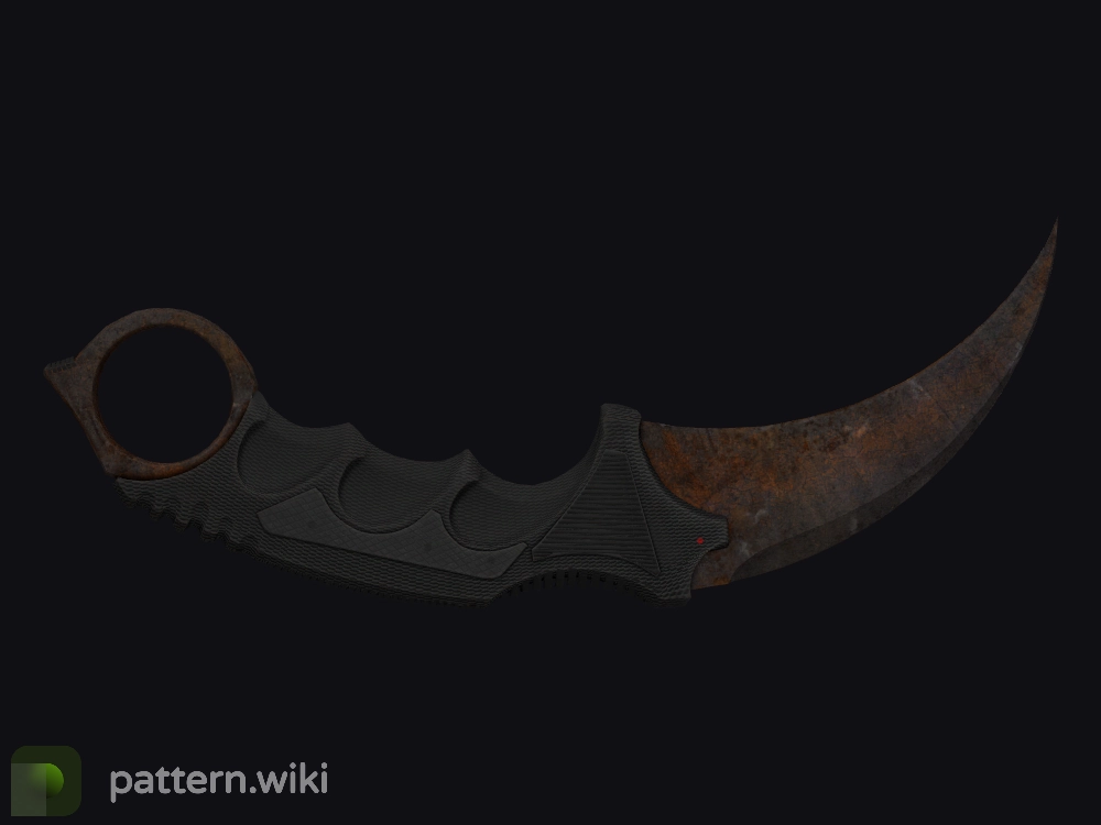 Karambit Rust Coat seed 119