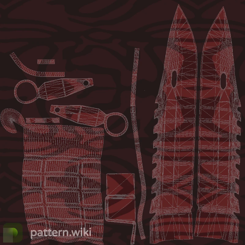 M9 Bayonet Slaughter seed 307 pattern template