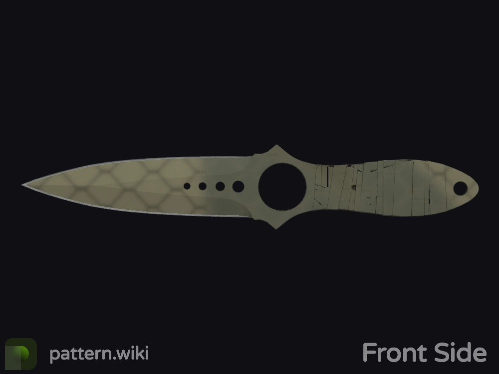 Skeleton Knife Safari Mesh seed 586