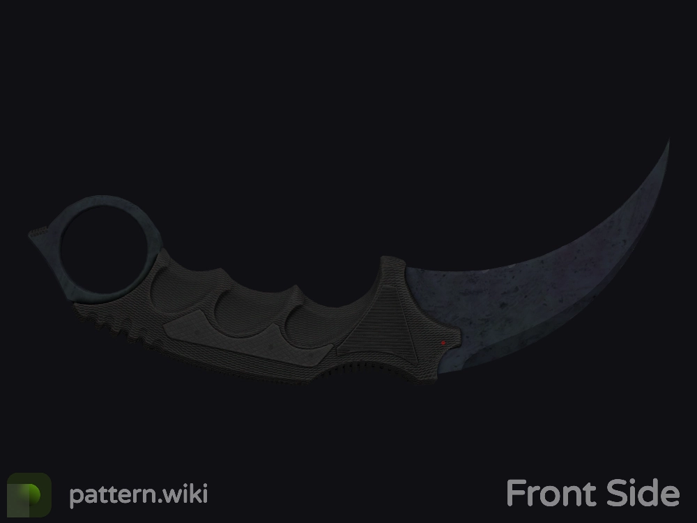 Karambit Blue Steel seed 327