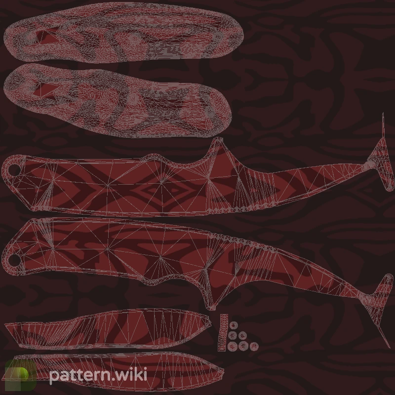 Gut Knife Slaughter seed 673 pattern template