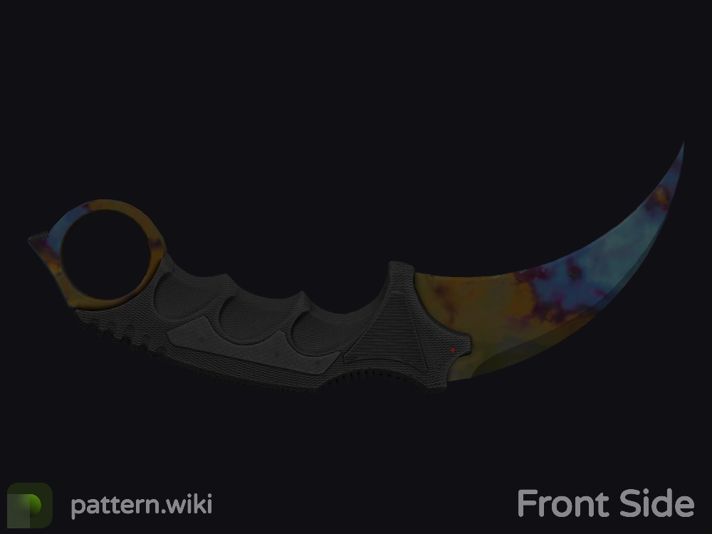 Karambit Case Hardened seed 125