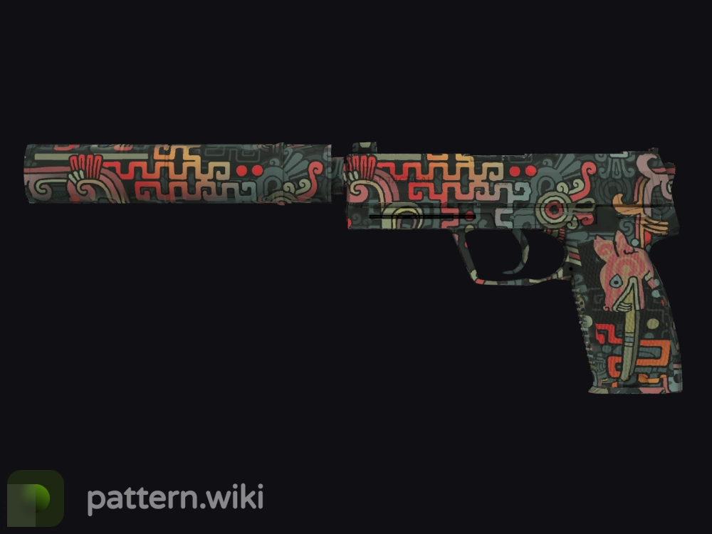 USP-S Ancient Visions seed 647