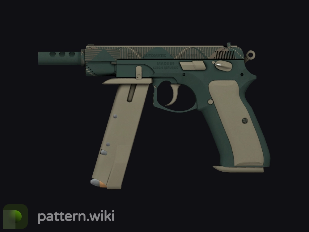 CZ75-Auto Green Plaid seed 922