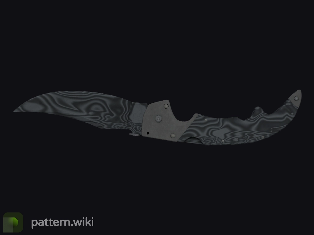 Falchion Knife Damascus Steel seed 207