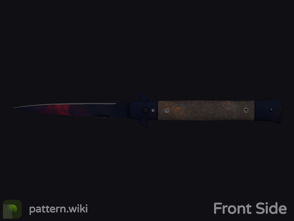 Stiletto Knife Doppler seed 851