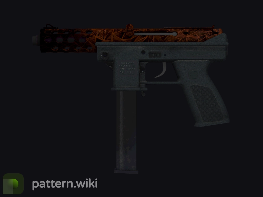 Tec-9 Red Quartz seed 307