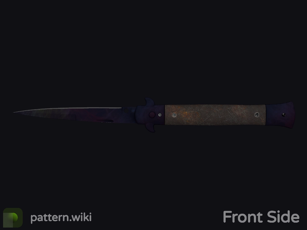 Stiletto Knife Doppler seed 889