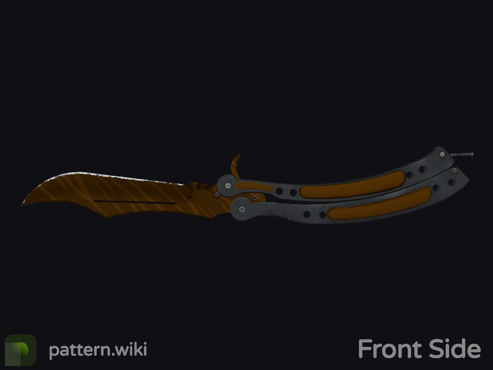 Butterfly Knife Tiger Tooth seed 947