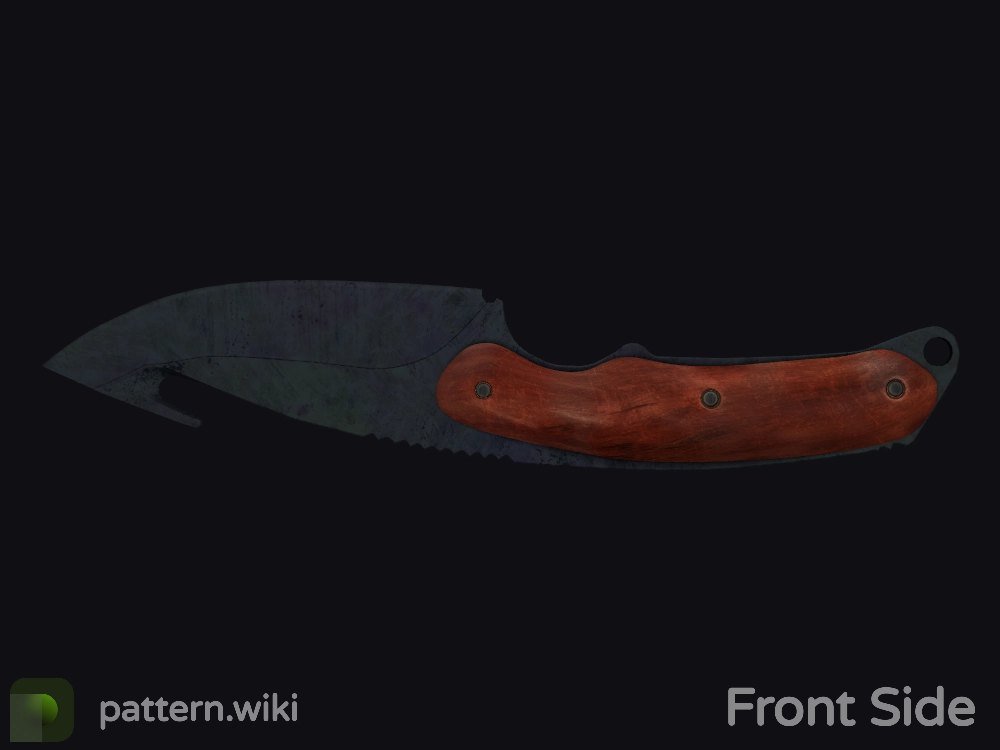 Gut Knife Blue Steel seed 574